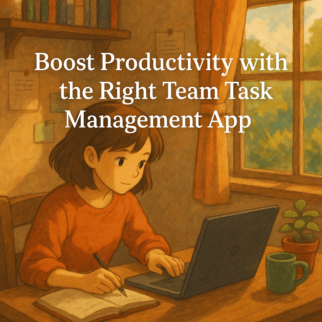 Boost Productivity with the Right Team Task Management App
