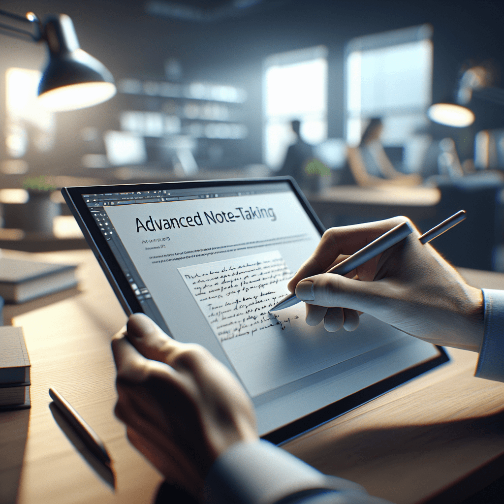 Master Note Taking on Microsoft Surface with Advanced Tips